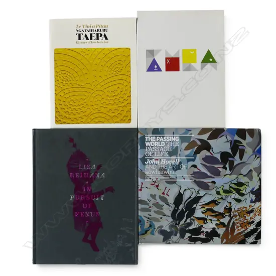FOUR PUBLICATIONS: CONTEMPORARY MAORI ART